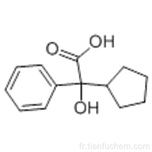 Acide alpha-cyclopentylmandélique CAS 427-49-6